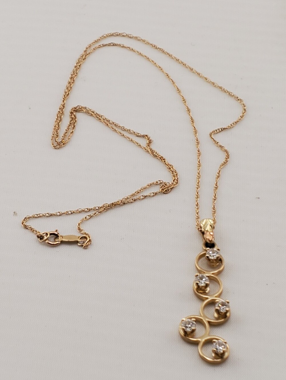 10k Gold Black Hills Necklace